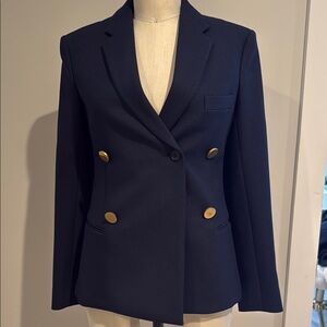 CELINE Fitted Blazer in Navy - NWT $4,150 Retail